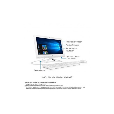 HP 19-inch All-in-One Computer, Intel...