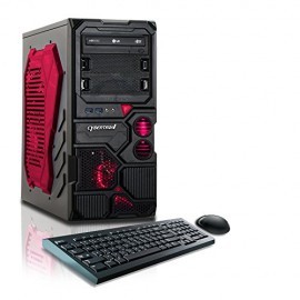 CybertronPC Borg-Q (Red) TGM4213F Gaming PC