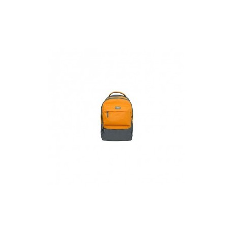 Mochila Easy Line GRIS AMARILLO 14 Pulgadas