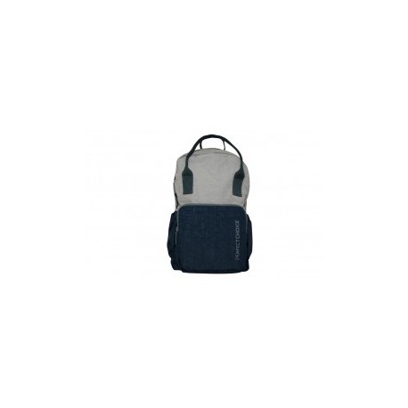 MOCHILA LOK 15 (GRIS - AZUL)