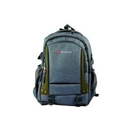 Mochila Para Laptop Techzone Color Gris...