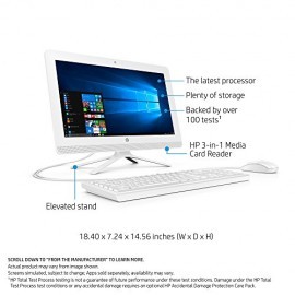 HP 19-inch All-in-One Computer, Intel...