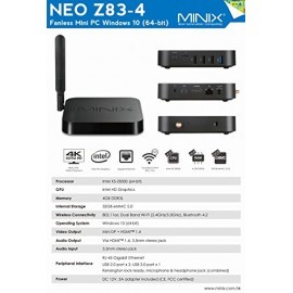 MINIX NEO Z83-4, Intel Cherry Trail...